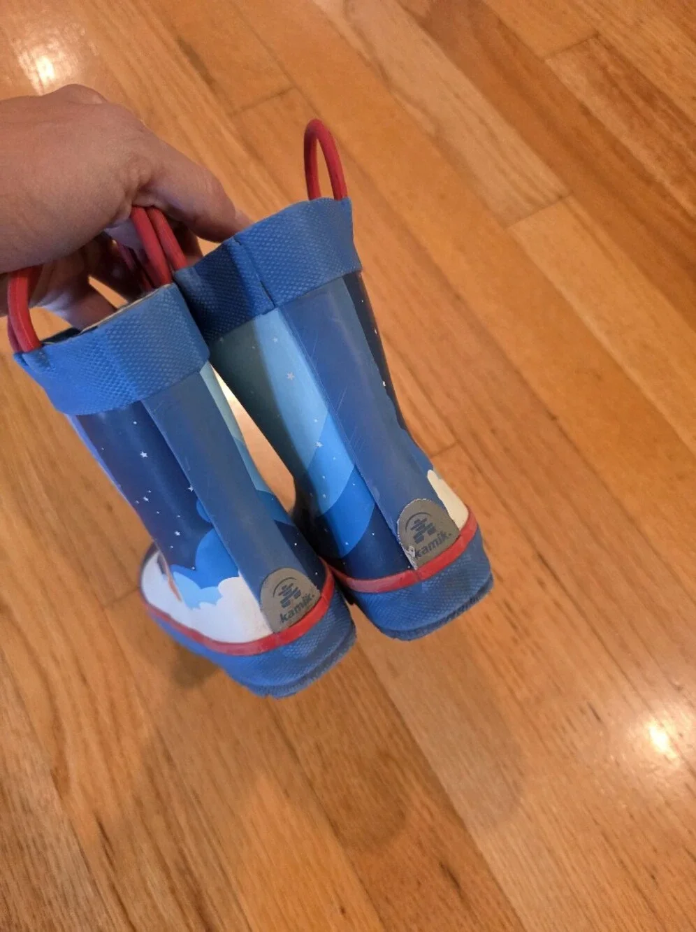 Kamik Boys Rocketship Rainboots